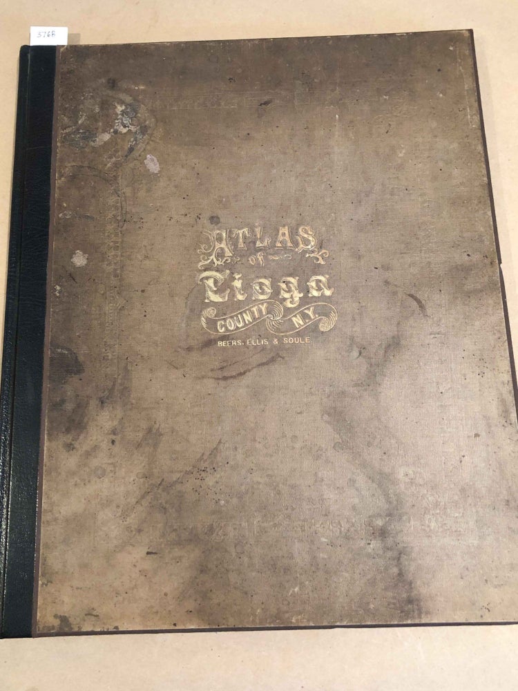 Item #3768 Atlas of Tioga County New York. F. W. Beers.
