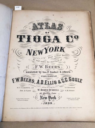 Atlas of Tioga County New York