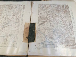 Item #3812 Geologic Atlas of the United States. Yellowstone folio 30 1896. George D. Walcott