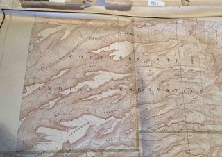 Item #3817 Topographic Map Mesa Verde National Park 1928. United States Geological Survey Max J....