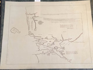 Item #3831 Map Showing The Colony of Rhode Island (1933 facsimile of 1720 map with 1726 note by...