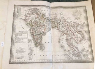 Item #3853 Carte Generale Des Indes en- Deca et au-dela du Ganges 1825. Giraldon Bovinet L'...