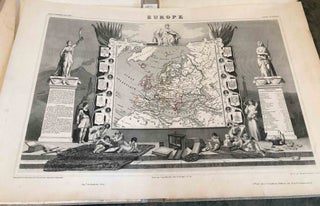 Item #3857 Atlas Universal Illustre Europe Ancien Continent (one page). LeMercier Victor...