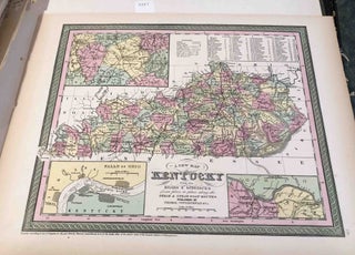 Item #3867 Maps (1 sheet) Kentucky, Thomas Cowperthwait