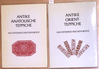 Item #4067 Antique Anatolian Carpets from Austrian Collections (vol 1). [With:] Antique Oriental...