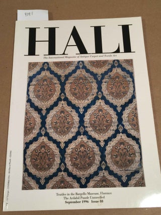 Item #4191 HALI The International Magazine of Antique Carpet and Textile Art 1996 issue 88....