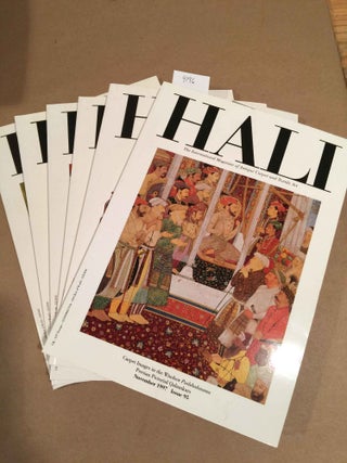 Item #4196 HALI The International Magazine of Antique Carpet and Textile Art whole year 1997 6...