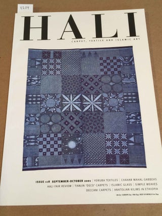 Item #4204 HALI Carpet, Textile and Islamic Art 2001 issue 118. Daniel Shaffer