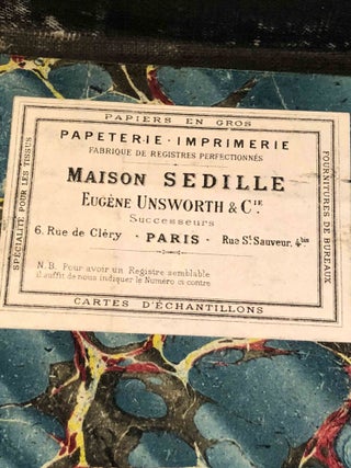 French Velour Textile Sample Books (2) Eugene Unsworth & Cie