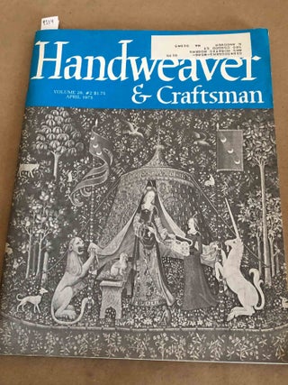 Item #4334 Handweaver and Craftsman Vol. 26 (no. 2) 1975. Eileen McCarthy, ed