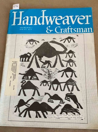 Item #4336 Handweaver and Craftsman Vol. 28 (no. 3 stated) 1975. Eileen McCarthy, ed