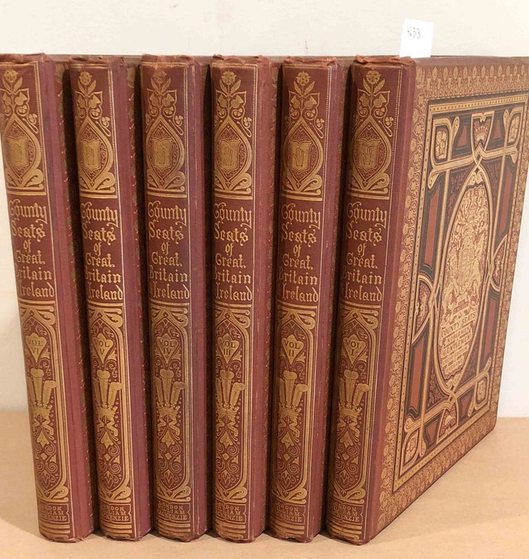 Item #4633 A Series of Picturesque Views of Seats of The Noblemen and Gentlemen of Great Britain and Ireland (6 vols.). F. O. Morris.