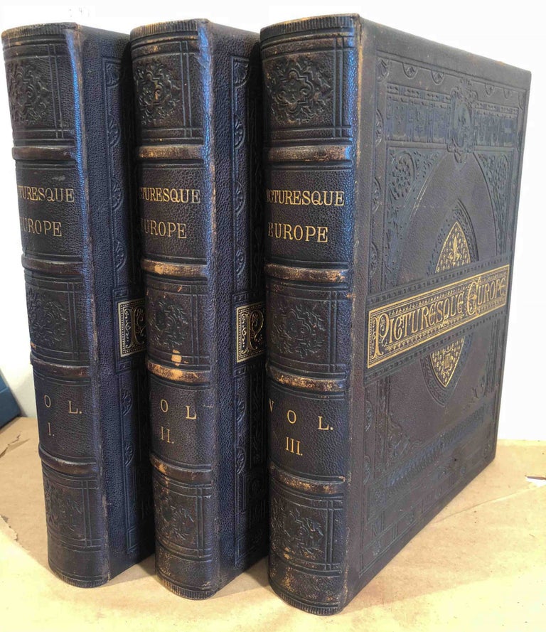 Item #4647 Picturesques Europe (3 Vols.). Bayard Taylor.