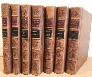 Item #4715 Turner's History of England 7 vols. History of the Anglo - Saxons 1807 through The...