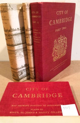 Item #4717 An Inventory of the Historical Monuments in the City of Cambridge (2 vols. plus map...