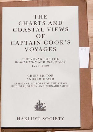 Item #4724 The Charts & Coastal Views of Captain Cook's Voyages Volume Three The Voyage of the...