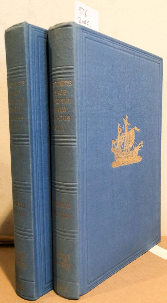 Item #4761 Carteret's Voyage Round the World 2 vols. ( second series nos. cxxiv, cxxv ). Helen Wallis, ed.