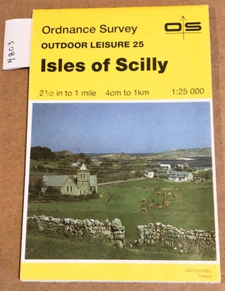 Item #4803 Map Ordnance Survey Outdoor Leisure Isles of Scilly. Ordnance Survey