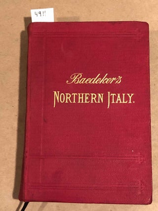 Item #4911 Northern Italy. Baedeker