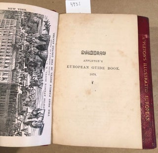 Appleton's European Guide Book 1878 Spring Edition (2 vol.)