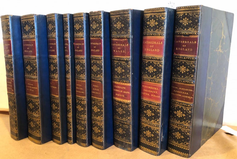 Item #4965 Handbook fto the Cathedrals of England and Wales (9vols.). John Murray.