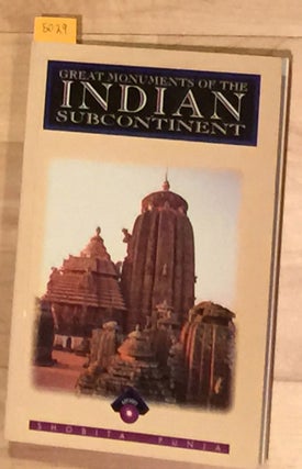 Item #5029 Great Monuments of India. Shobita Punja
