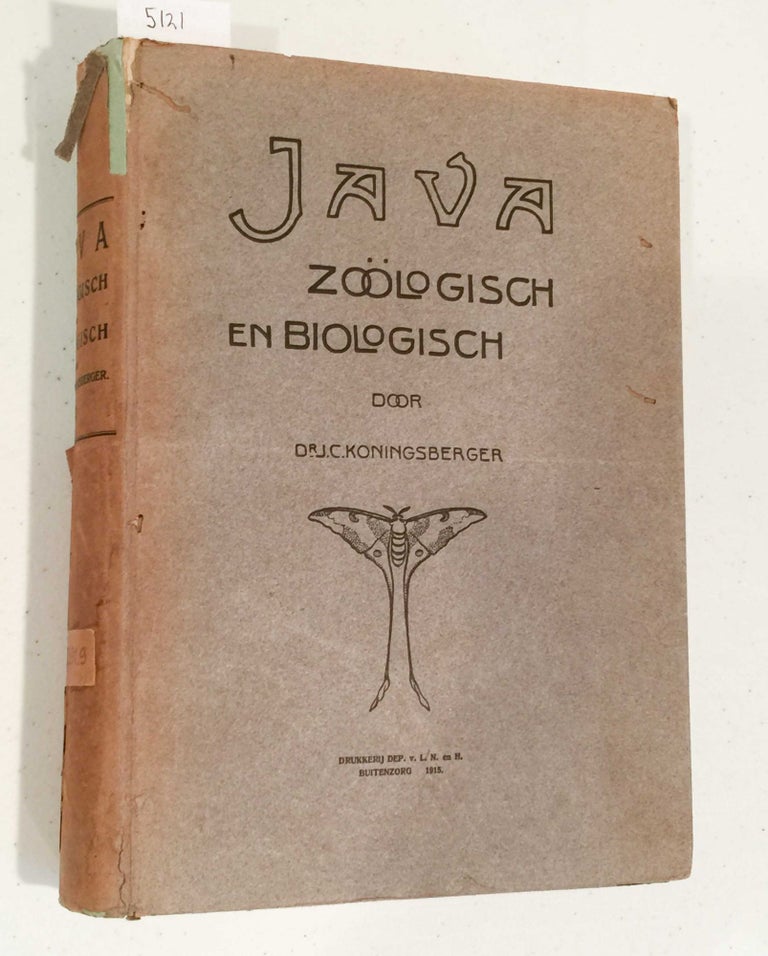 Item #5121 Java Zoologisch en Biologisch. J. C. Koningsberger.