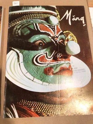 Item #5211 Marg A Magazine of the Arts Vol. XXXII no. 2 1979 In Praise of Kerala Heritage. Mulk...