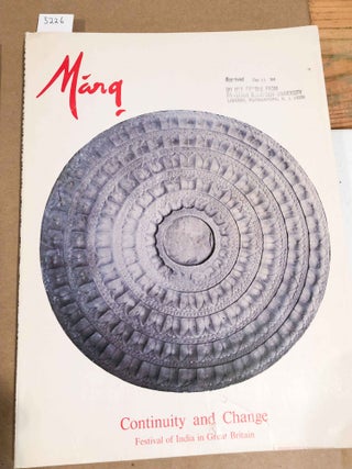Item #5226 Marg A Magazine of the Arts Vol. XXXV no. 4 1982 Continuity and Change Festival of...
