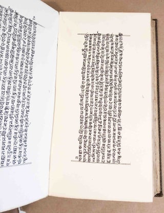 Manava - Kalpa - Sutra ; Being a Portion of this Ancient Work on Vadik Rites together wirh The Commentary of Kumarila - Swamin Facsimile of the Ms. No. 17 in the Library of Her Majesty's Home Government for India