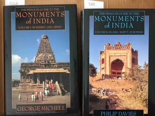 Item #5268 The Penguin Guide to the Monuments of India Vols. I and II. George Michell, Philip Davies