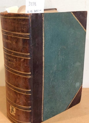 Item #5358 The Journal of the Bombay Natural History Society Vol. XX Nos. 1 - 4 plus index bound...