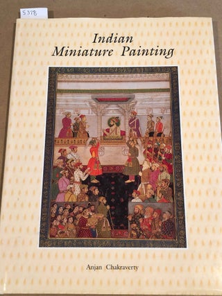 Item #5378 Indian Miniature Painting. Anjan Chakraverty