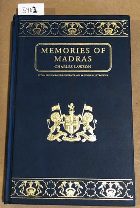 Item #5402 Memories of Madras. Charles Lawson