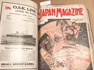 Item #5416 The Japan Magazine A Representative Monthly of Things Japan Vol. 21 - Oct. 1930- Sept....