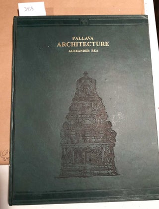 Item #5418 Pallava Architecture. Alexander Rea