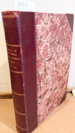 Item #5430 The Journal of the Bombay Natural History Society Vol. XIX No. 4 only, plus index...