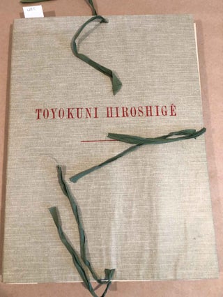 Toyokuni Hiroshige Estampes Japonaises. M. Vignier, J., Lebel.