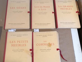Item #6269 Les Beaux Meubles Francais Anciens (5 parts) Les Commodes, Les Petits Meubles, Les...