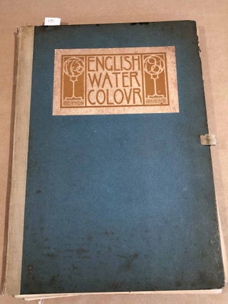 Item #6347 English Water - Colour with Reproductions of Drawings by Eminent Painters Parts I, II,...