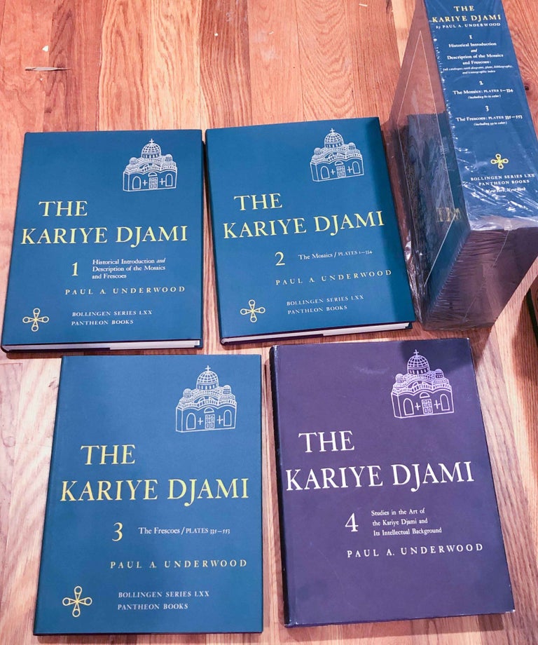 Item #6378 The Kariye Djami ( volumes 1, 2, 3, 4 ). Paul A. Underwood.