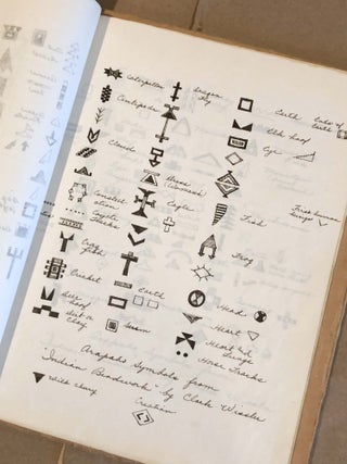 Indian Symbols (Manuscript book of Native American Symbols)