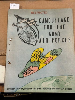Item #6440 Camouflage For The Army Air Forces. Air Force