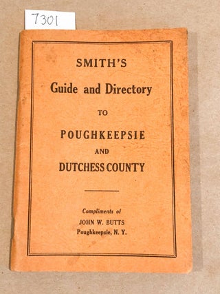 Item #7301 Smith's Guide and Directory to Popughkeepsie and Dutchess County