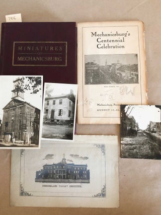 Item #7416 Miniatures of Mechanicsburg (inscribed and ephemeral items included). Robert L. Brunhouse