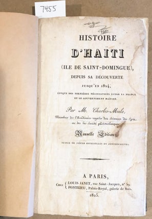 Histoire D' Haiti (Isle De Saint - Domingue)