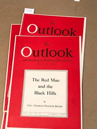 Item #7753 The Red Man and the Black Hills in The Outlook An Illustrated Weekly of Current Life...