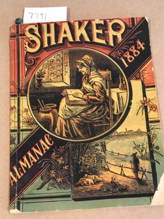 Item #7791 Shaker Almanac 1884