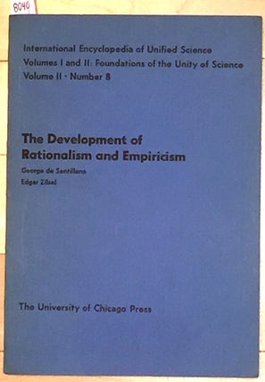 Item #8040 International Encyclopedia of Unified Science - The Development of Rationalism and...