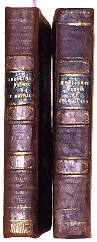 Item #8041 THE BRITISH FLORA MEDICA; or, HISTORY OF THE medicinal plants OF GREAT BRITAIN.(2 volumes). BENJAMIN H. BARTON, THOMAS CASTLE.